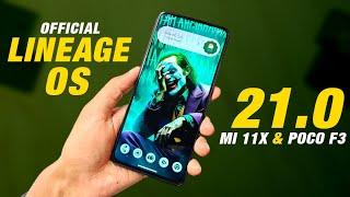 Lineage OS 21.0 Official For Mi 11X & POCO F3 | Android 14 | Battery Backup | Full Detailed Review