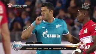 Hulk's goal. Zenit vs Spartak | RPL 2015/16