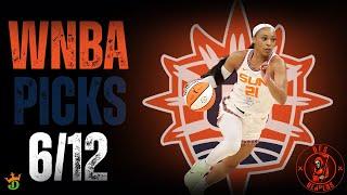 DRAFTKINGS WNBA ANALYSIS 6-12 DFS PICKS
