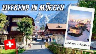 WEEKEND IN MÜRREN: Top 10 things to do in Murren – Schilthorn Piz Gloria, Thrill Walk & More!
