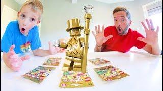 Father & Son HARDEST LEGO TO FIND EVER! / Mr. Gold!