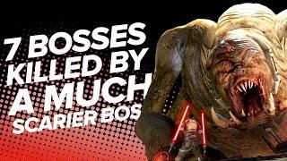 7 Bosses That Were Immediately Killed by a Much Scarier Boss