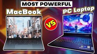 The Ultimate Battle: Most Powerful MacBook vs PC Laptop