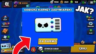 JAK ODEBRAĆ KARNET ZADYMKARSKI PLUS ZA DARMO W BRAWL STARS?! 