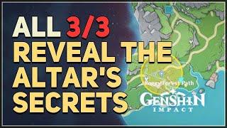 Reveal the altar's secrets Genshin Impact