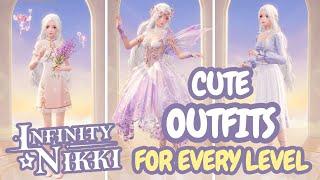 12 Beginner to Advanced Outfits in Infinity Nikki  Cozy Fashion Lookbook