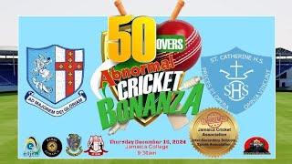 Abnormal Cricket Bonanza 3rd Place Playoff - St Georges College vs St Catherine High