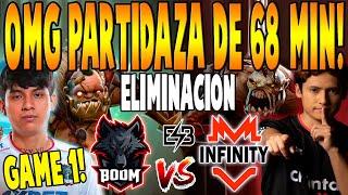 BOOM vs INFINITY [GAME 1] BO3 - PAKAZS, DARKMAGO vs LUMIERE, PIPÍ - THE INTERNATIONAL 2024 DOTA 2