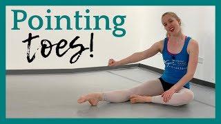 Pointing Toes Without Curling! | Broche Ballet