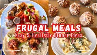 Meals On A Budget | Frugal + Recipes + Cheap Dinner Ideas + Low Income Homemaking + What I Ate