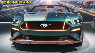 NEW 2025 Ford Mustang Convertible Model - Official Reveal | FIRST LOOK!