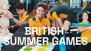 Lando Norris and Oscar Piastri take on Twister and more British Summer Games!