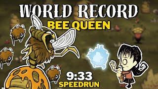 How to rush Bee Queen in day 2 as Willow (Lunar Flame, Unseeded WR) - Don't Starve Together | DST