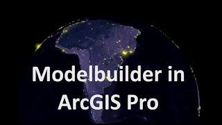 Modelbuilder in ArcGIS Pro | burdGIS