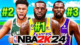 THE TOP 5 NBA PLAYER TEMPLATE BUILDS OF NBA 2K24!