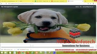 PET MANAGEMENT SYSTEM IN PHP CODEIGNITER MVC FRAMEWORK