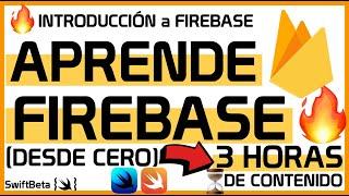 CURSO de FIREBASE para PRINCIPIANTES desde 0 en Swift, SwiftUI y Xcode (3h de video Gratis) [2022]