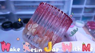 Make a Resin Jar with Me •  resin craft How to Resin for beginners Resin diy how to Resin?