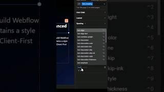 Webflow's New Custom Properties Enable The Full Power of CSS #webflow #tutorial #webdesign #css