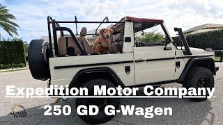 Expedition Motor Company Mercedes-Benz 250 GD G-Wagen amazing restoration