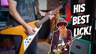 Billy Gibbons Perfect Pentatonic Lick! (So many play it wrong)