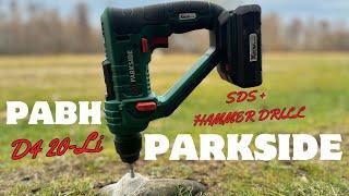 PARKSIDE PABH 20-Li D4. Der SDS-Bohrhammer für 20 €. Ist es das wert?