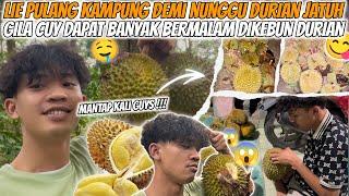 LIE KEMBALI DI KEHIDUPAN DI KAMPUNG VLOG NUNGGU DURIAN JATUH DI KEBUN LIE SERU BGT DAPAT BANYAK