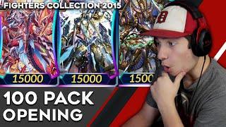 100 FIGHTERS COLLECTION 2015 PACK OPENING | CARDFIGHT VANGUARD ZERO