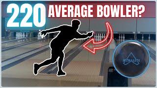 220 AVERAGE BOWLER?? | Track Stealth Hybrid | Bowling Ball Review