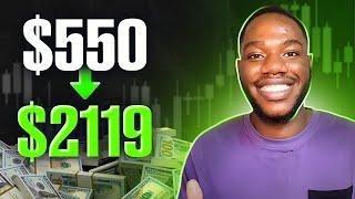 $550 → $2119  | A STRATEGY FOR SAFE TRADING ON A POCKET OPTION | BINARY OPTIONS