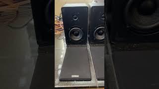 Micca MB42X Bookshelf Speakers w: 4" Carbon Fiber Woofer, Silk Dome Tweeter; Tested