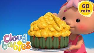    Yummy Baby Food Bedtime Stories | Cloudbabies 1 hour of full episodes | Cloudbabies Official