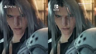 PS5 & Switch Versions Comparison | Crisis Core Final Fantasy 7 Reunion