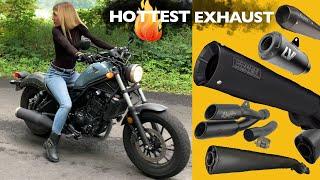 8 Honda Rebel Exhausts | From Cheap to Steep Price Tags 