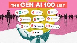 The Top 100 GenAI Consumer Apps