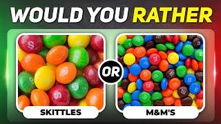 WOULD YOU RATHER...? Sweets Edition! | Sweets Quiz Challenge