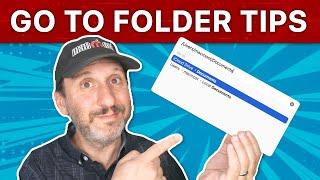 Mac Finder Go To Folder Advanced Tips