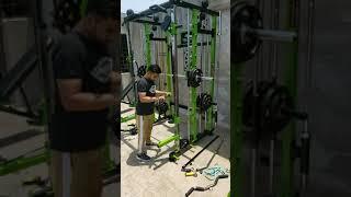 Multi Home Gym With Smith Machine #shorts #gymequipment  #fitness #homegym #home #homeworkout