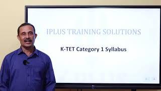 KTET CATEGORY 1 Syllabus Analysis - Understand Kerala TET Category 1 Exam