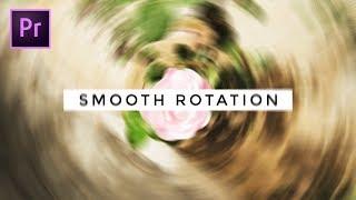 Comment Créer une Transition SMOOTH ROTATION ? • Tutoriel Premiere Pro