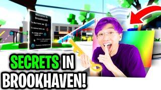 Can We Reveal ALL BROOKHAVEN SECRET PLACES!? (BROOKHAVEN RP SECRETS!)