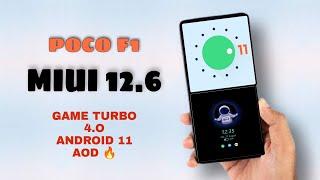 Install MIUI 12.6 On POCO F1  | Always On Display | New Power Menu & More | #oofgang