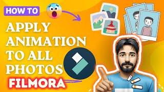 How to Make images move in Filmora Add Animation to Photos