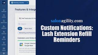 Salon Agility: Custom Notifications Capabilities