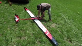 Maiden flight / Jungfernflug Epsilon XL3, Wingspan 4m / Spannweite 4m