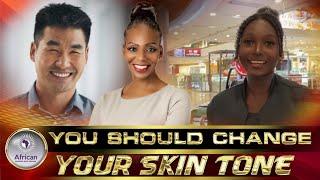 Black Woman Confronted By Chinese Man, Insisting That she "Change" Her Dark Complexion