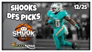 DRAFTKINGS NFL DFS PICKS CHRISTMAS SPECIAL | ANALYSIS