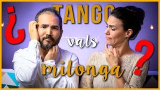  TANGO, MILONGA y VALS // Diferencias y caracteristicas // CONCEPTOS BASICOS DEL TANGO 2020