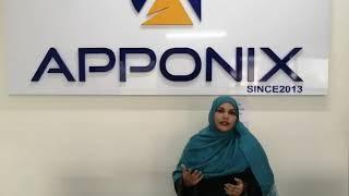 Testimonial from Afreen A  khazi on Digital Marketing at Apponix Technologies