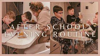 AFTER SCHOOL EVENING ROUTINE - SINGLE MUM OF 3
